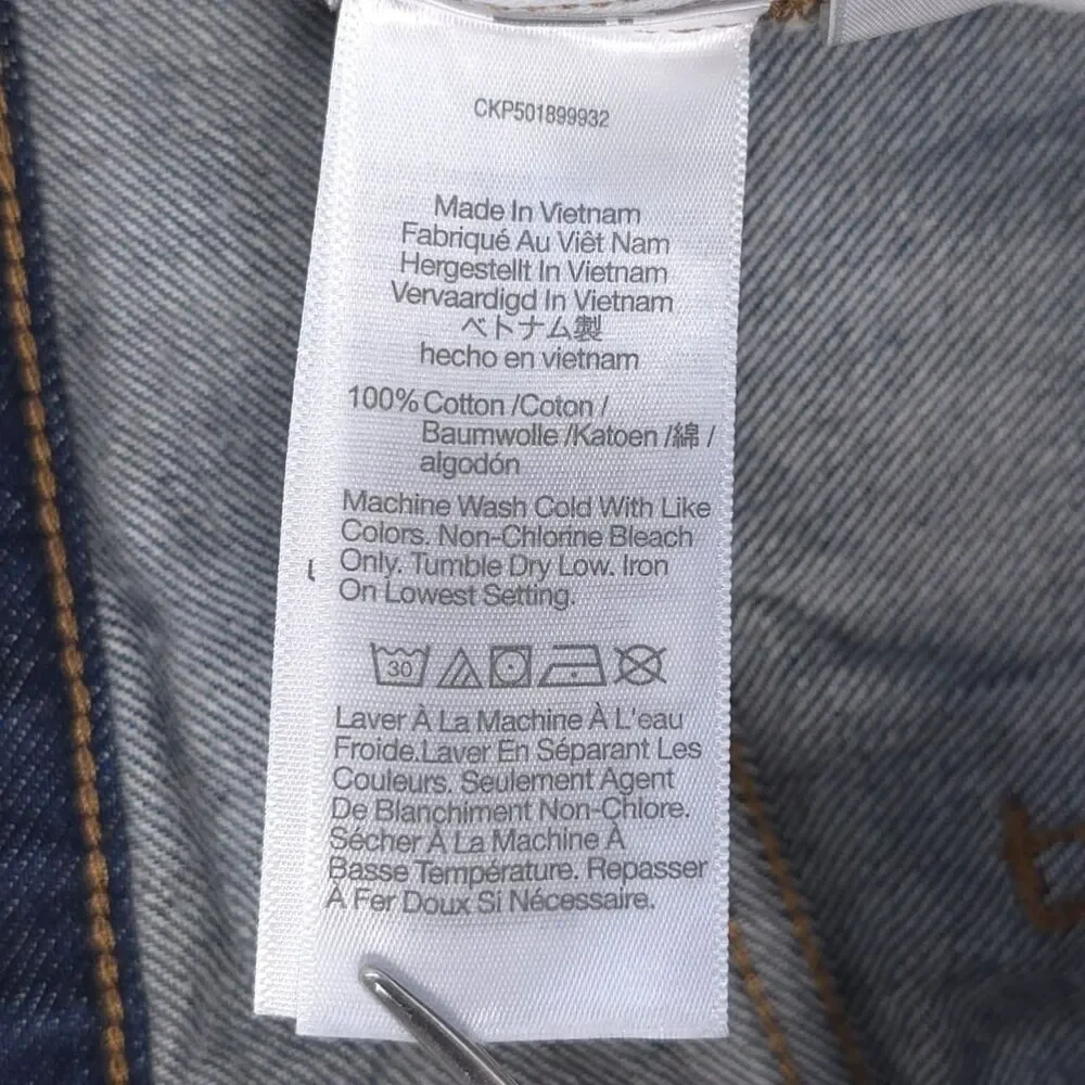 MADEWELL Women’s Jeans Blue The Curvy Vintage Flare 26 Bootcut 100% Cotton NW294